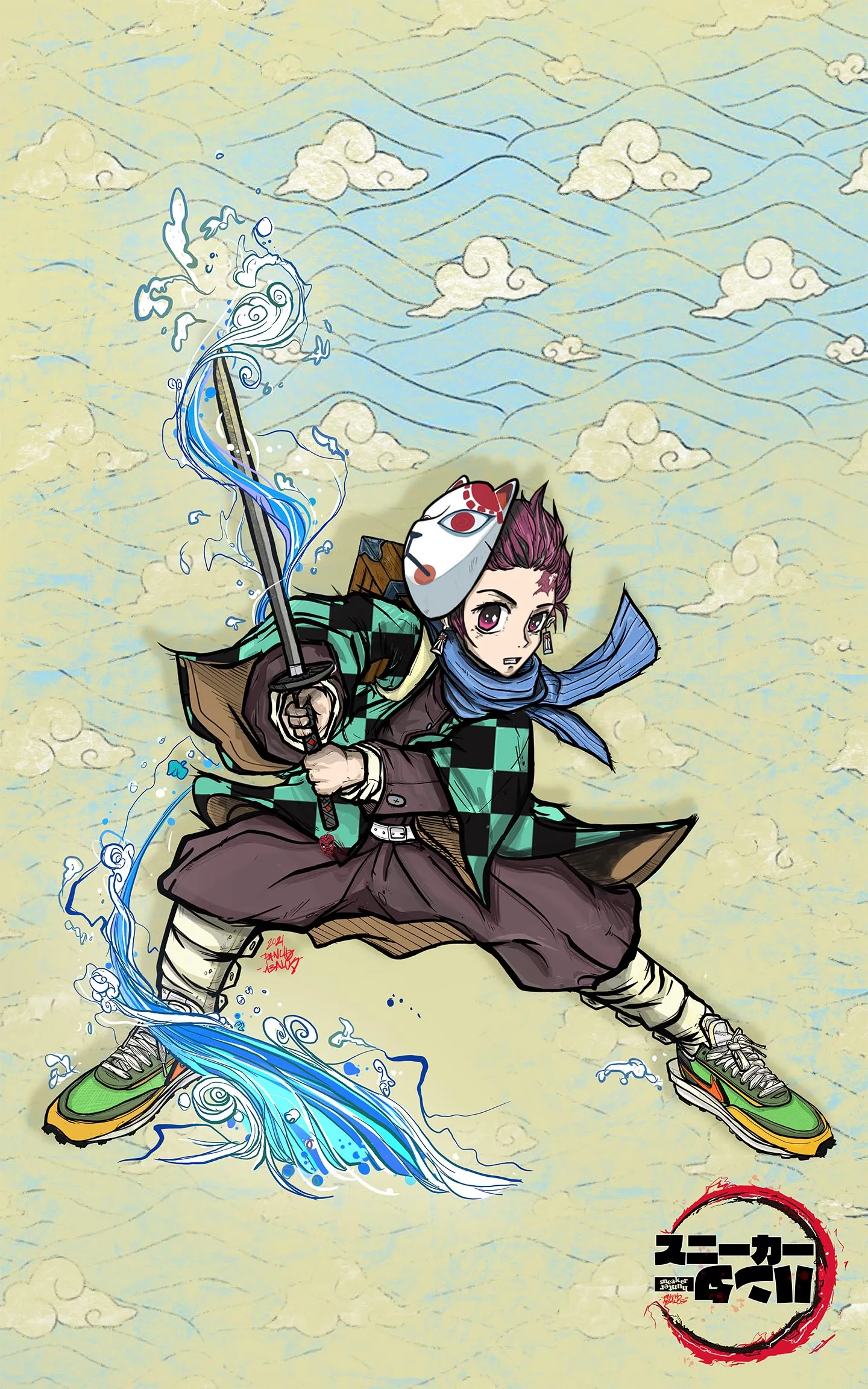 Demon Slayer Tanjiro Kamado Print