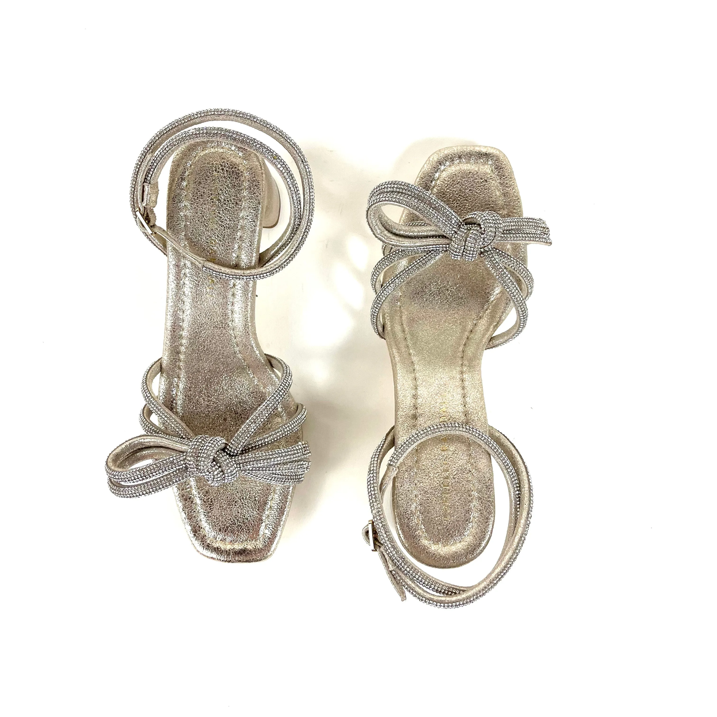 Loeffler Randall - Mikel Bow Mid-Heel Sandal (Cappucino)