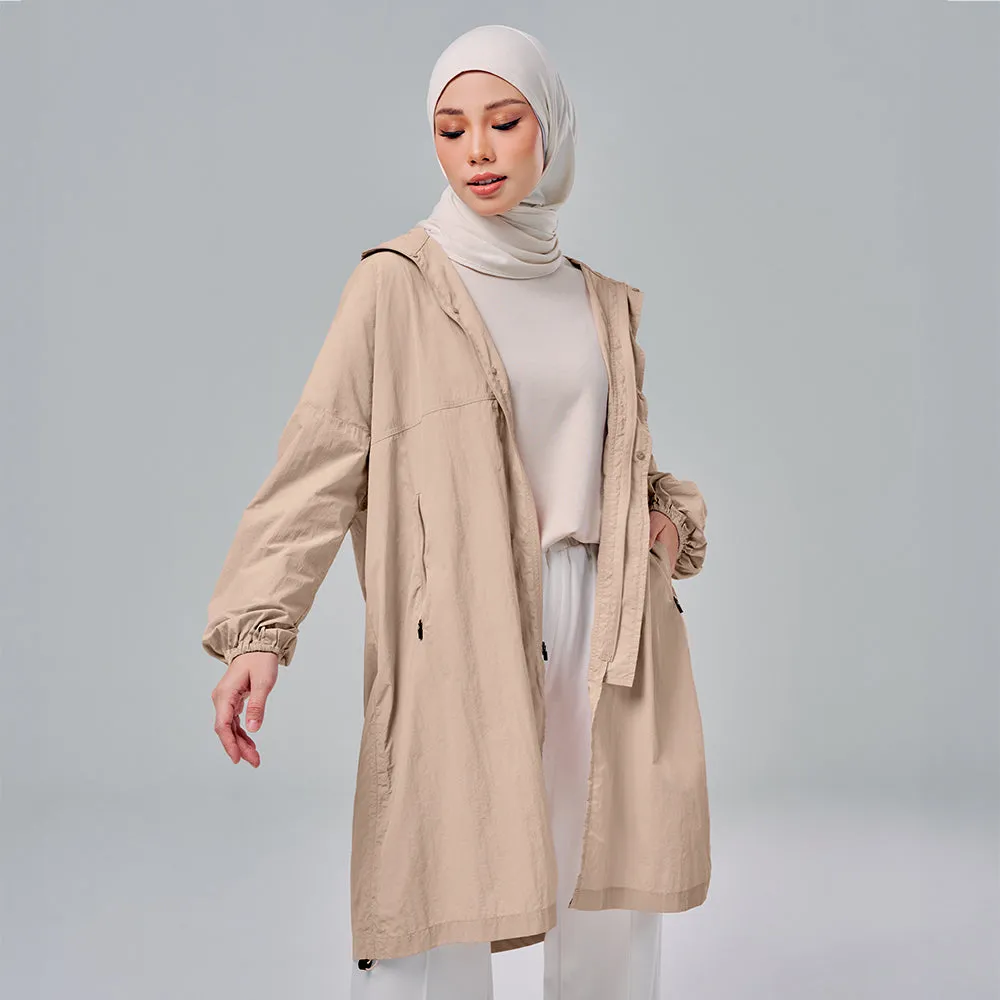Long Parka - Nude