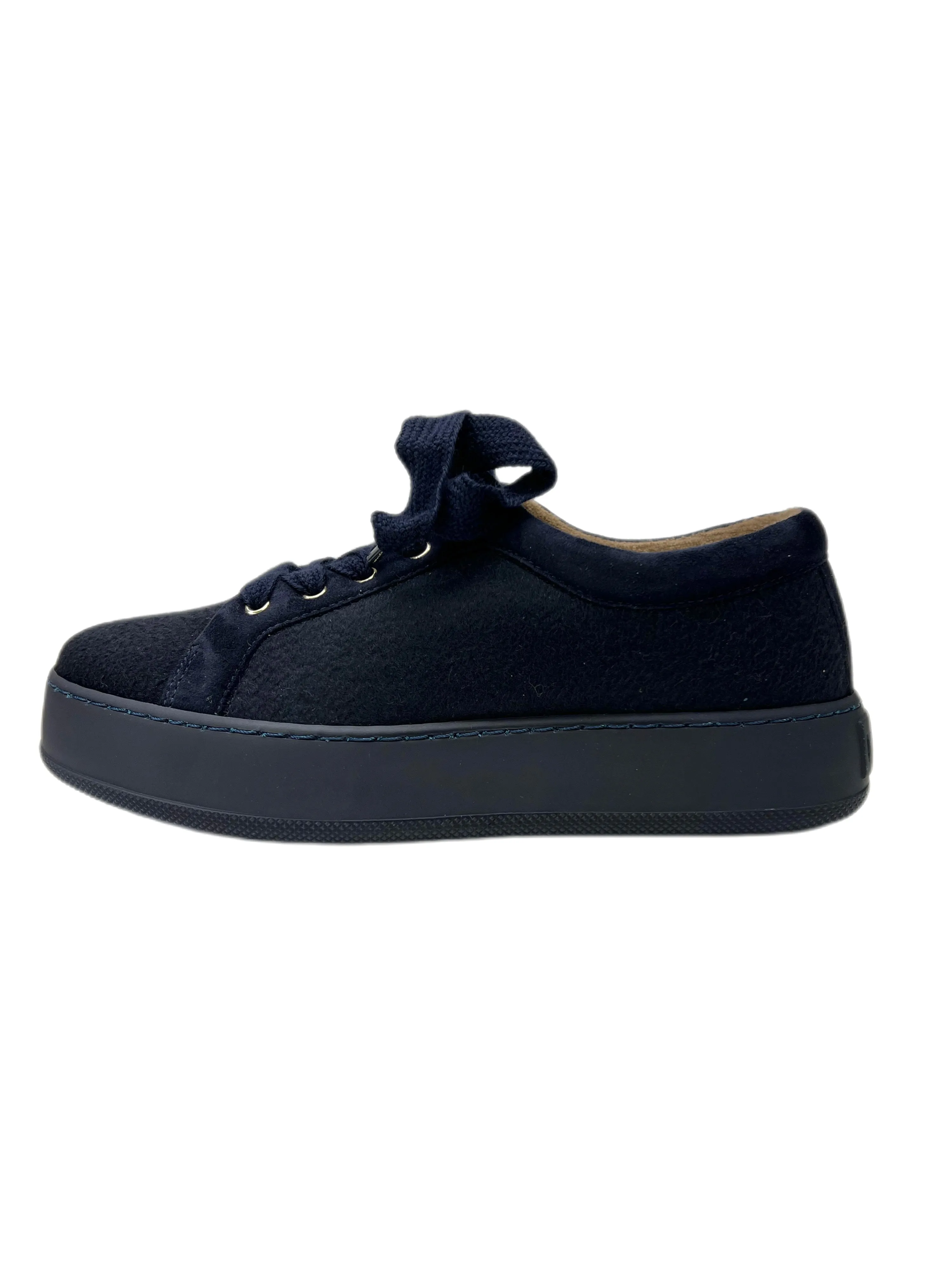 Max Mara Women's Blue Unito MM94 Sneakers Size 5 NWB
