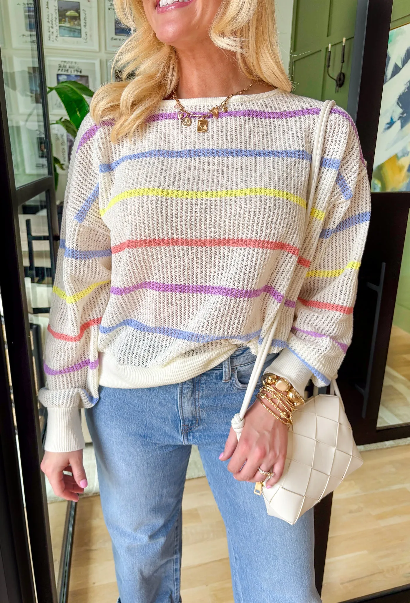 Never Settle Knit Sweater