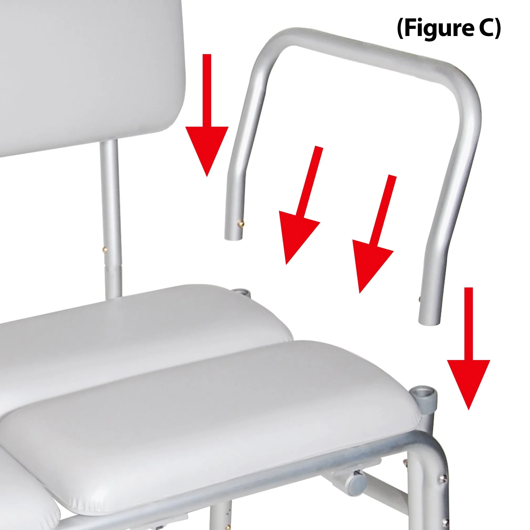 Padded Transfer Bench