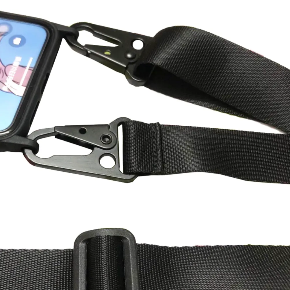 "STRAP" Coque iPhone Silicone Antichocs avec Cordon Beige - URB1™